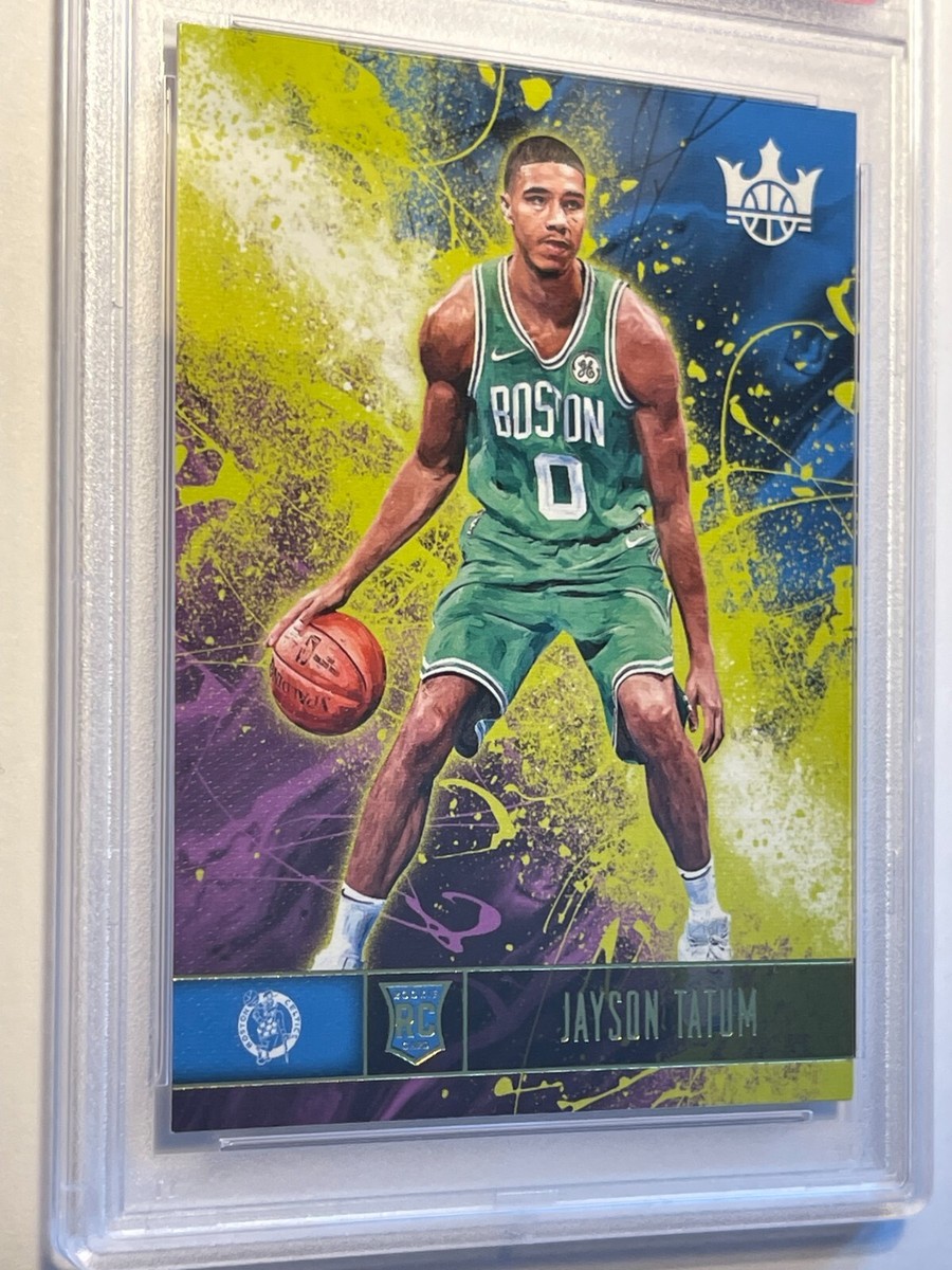 Rare SSP*JAYSON TATUM 2017-18 Court Kings 121 Level I PSA 9 MINT 