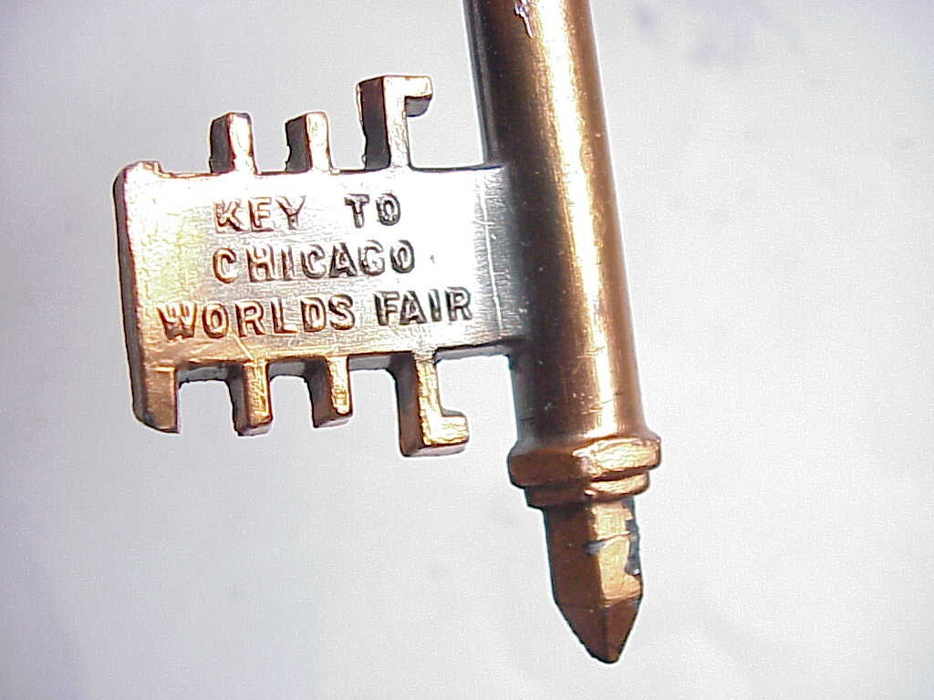 Antique Key to the 1933 Chicago World Fair. | eBay