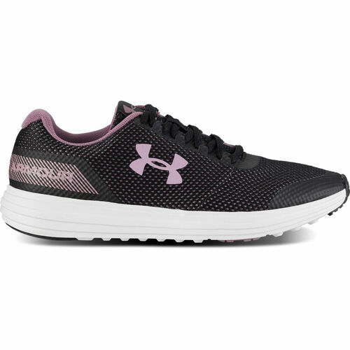 Under Armour Surge Women Athletic Running Shoe Size 6.5 Color Black,Pink & White