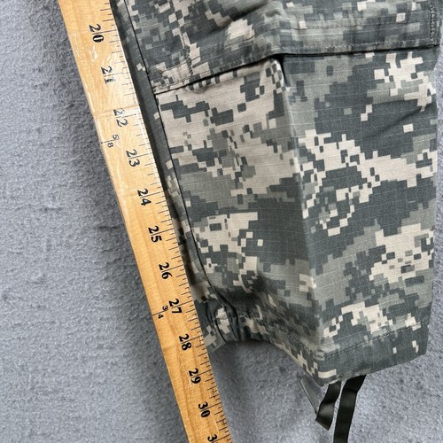 Military Pants Mens Small Short Digital Camo ACU Army Combat Uniform Cargo - Picture 9 of 22