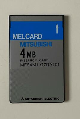 Melcard Mitsubishi Electric 4MB SRAM CARD MF84M1-G7DAT01 NEU NEW Speicherkarte