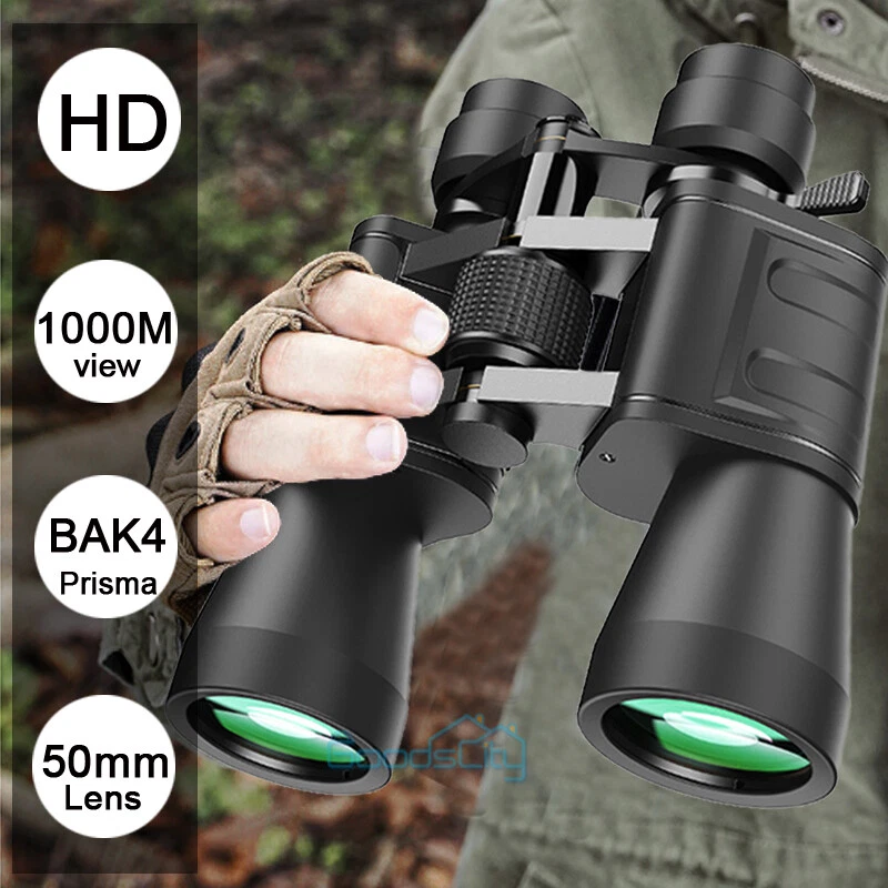 180x100 60x60 Day&Night Military Army Zoom Binoculars Telescope Hunting Camping - Image 4 of 4