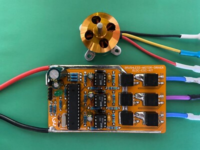Brushless DC Motor Driver Kit. DIY 30A BLDC ESC 10-18V (3-4s) | eBay