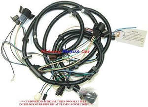 front end headlight lamp wiring harness 1974 74 Pontiac GTO | eBay