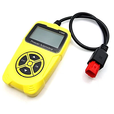PROSCAN AUTOMOTIVE Strumento diagnostico motore EURO 5 tutte le moto OBD2 scanner codice guasto moto