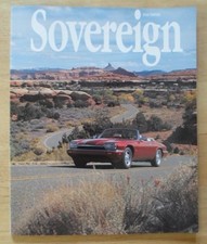 JAGUAR SOVEREIGN orig 1995 International Magazine Brochure - Edition 13