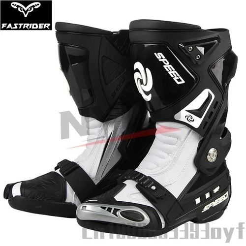 Men's Motorcycle Boots with Ankle Protection for Off-Road Riding - Picture 2 of 14
