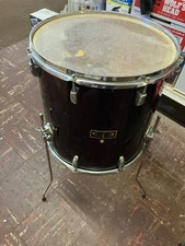 Groove Percussion Red Wine Deep RED 16x16 Floor TOM drum set Add to Pearl Ludwig