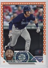 2023 Topps Complete Set Fanatics Exclusive Orange Star /99 Colin Moran #514 0c4
