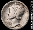 1923-S Mercury Dime- Silver- Scarce Better Date No Reserve #J1449