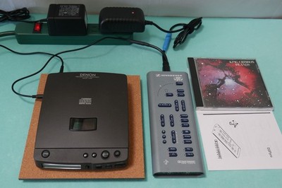 Denon DCP-100 Discman & Sennheiser DSP Pro