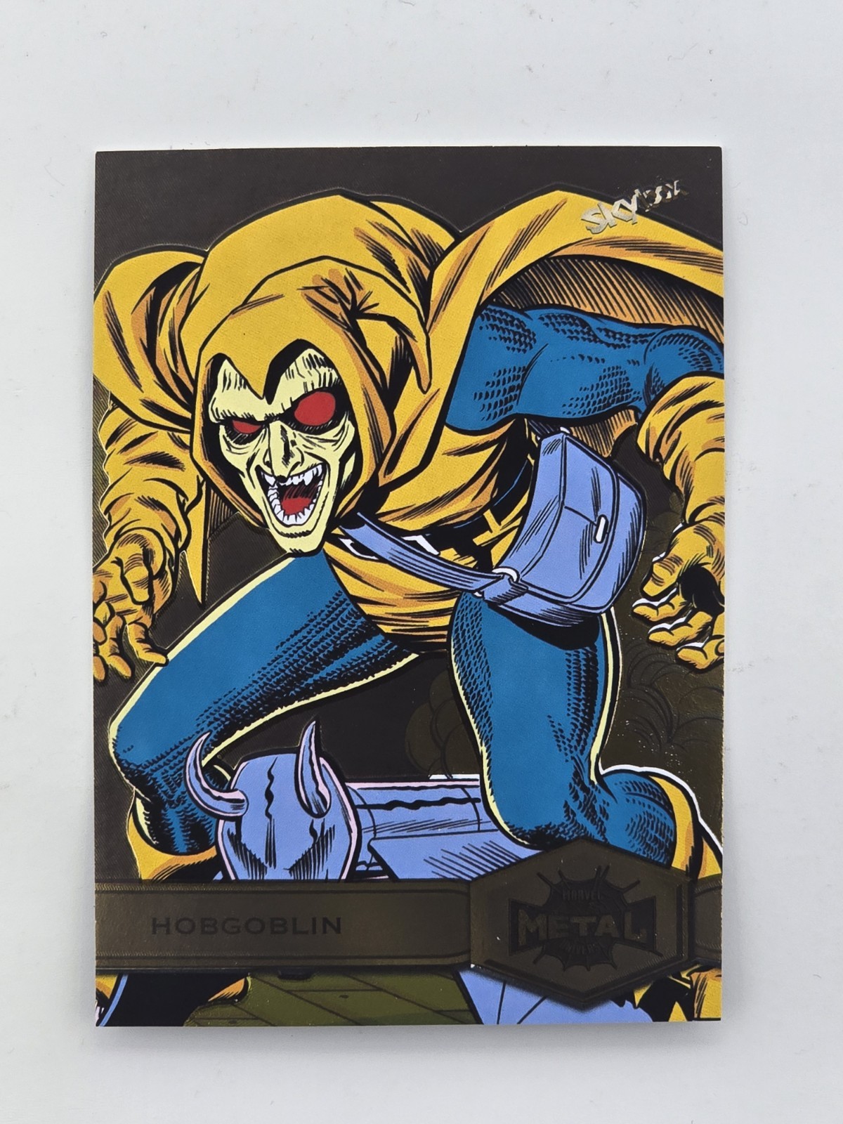 Hobgoblin - 2022 Upper Deck Marvel Metal Universe Spider-Man #132 Gold Light Fx