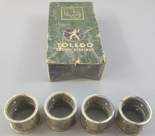 4 New Nos Rod Bearings Cb4-2 .002 1937 1938 1939 Ford 60hp 136 Cid V-8 52-6211