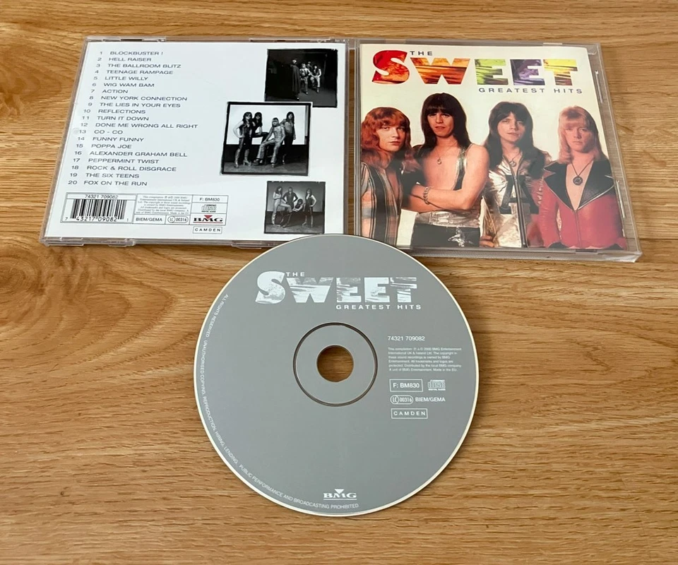 The Sweet - Greatest Hits CD!!!