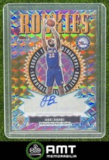 Johni Broome RC Auto 2025-26 Topps Finest 6/50 Rookie Gold Geometric 76ers