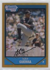 2007 Bowman Draft Chrome Picks Prospects Gold Refractor /50 Deolis Guerra 19oc