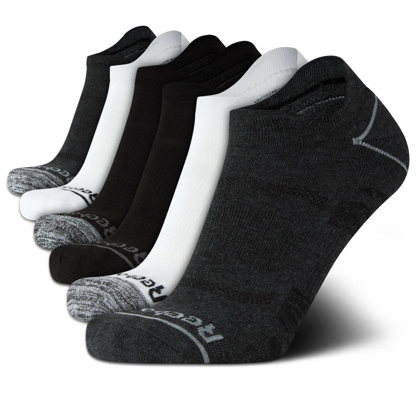 Men's 6 Pack Soft Comfort Low Cut Tab Anti Blister Thick Ankle Socks - Athlet...