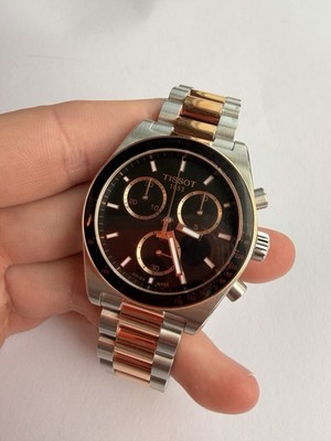 Tissot PR516 Men's Chronograph Quartz Watch 40mm Rose Gold T1494173305100