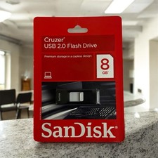 SanDisk SDHC Card Cruzer 8GB USB 2.0 Flash Drive 8GB NEW Sealed