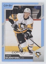 2020-21 O-Pee-Chee Blue Border Jake Guentzel #206 0a4