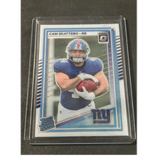 Panini Donruss Optic Cam Skattebo Rated Rookie #228 New York Giants