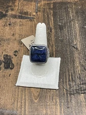 Barse Tropicana Ring- Dumortierite - Silver-8.75-NWT