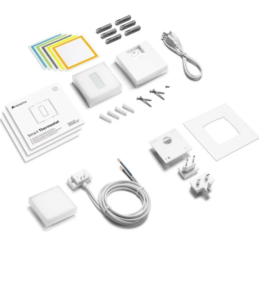 Netatmo Smart Thermostat Smart Home Thermostat Energy Saving App -  NTH01-AMZ - Image 4 of 4