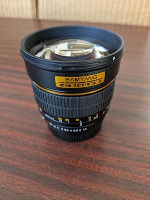 Samyang IF 85mm F/1,4 Objektiv - Für Pentax - Lichtstark!
