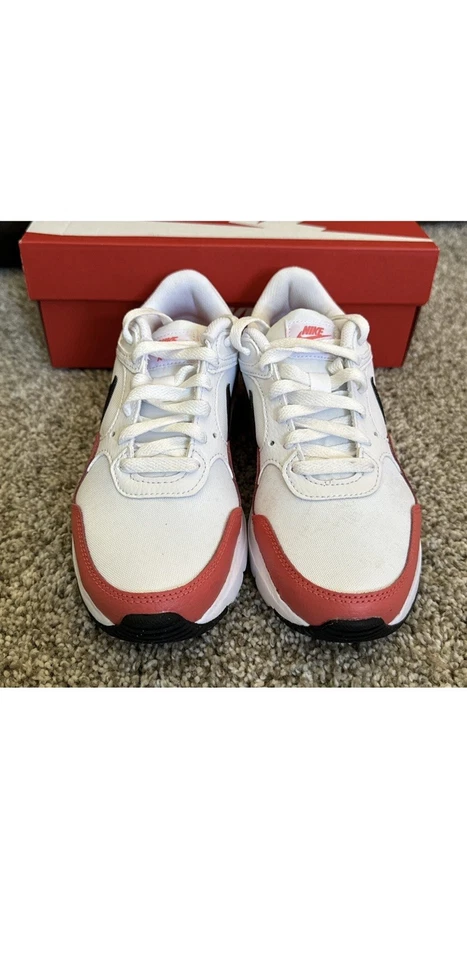 NIKE AIR MAX SC Athletic туфли белый/черный/magic Ember CW4554-111 женщин размер 8  - Изображение 3 из 4