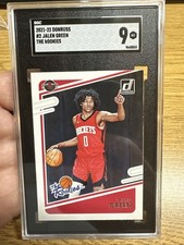 2021-22 Panini Donruss Basketball The Rookies Graded CSG Mint 9 RC Jalen Green