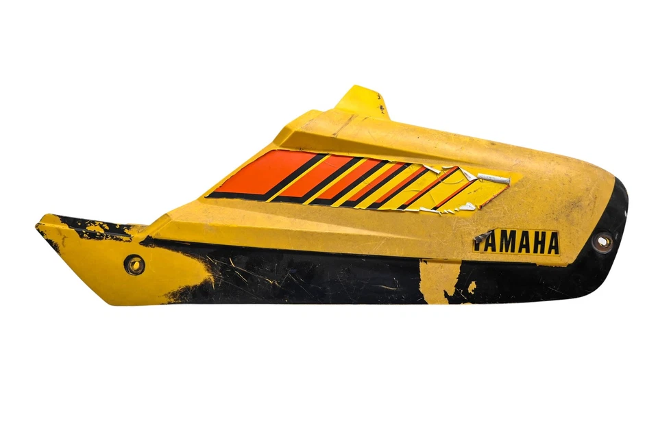 85 Yamaha Tri Moto 125 tanque de combustible cubiertas laterales paneles izquierda y derecha YT125 Foto 3 de 4