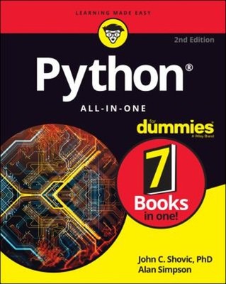 Python All-in-One For Dummies Paperback Alan, John C. Shovic Simp