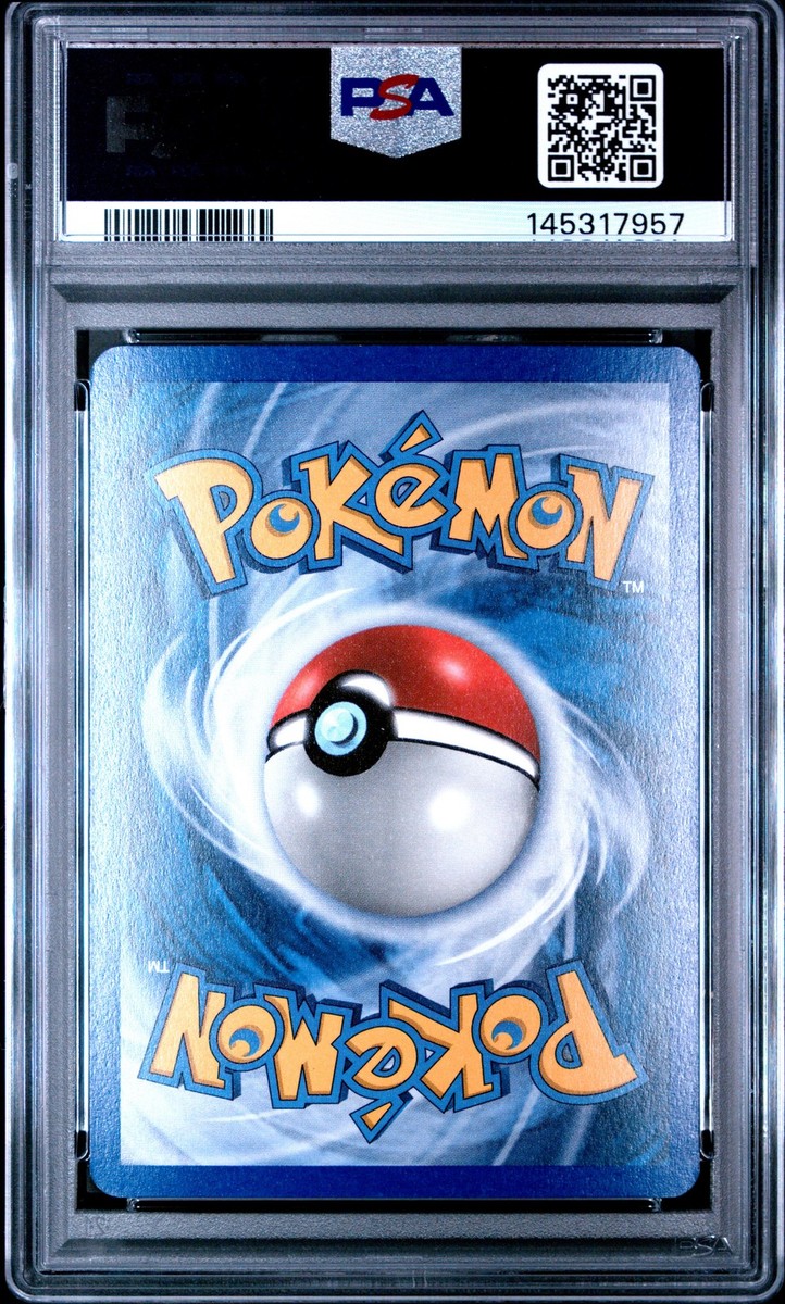 2006 POKEMON EX CRYSTAL GUARDIANS #68 TREECKO-REVERSE FOIL PSA 8
