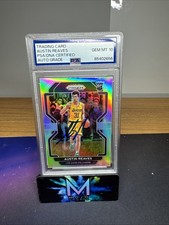 2021 Panini Prizm Austin Reaves PSA 10 Auto Silver