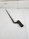 Musket Socket Bayonet Marked "H" 22.5" Overall 19" Blade 3" Socket Civil War ?