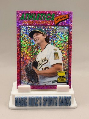 Nick Kurtz 2026 Topps Heritage #275 Chrome Pink Sparkle Refractor