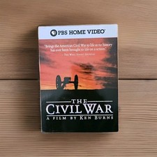 The Civil War a Film by Ken Burns DVD. Like New 10 Disc Set.