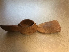 Vintage Primitive IRON CITY Tool Works 4LB Mattock Pickaxe Head Long Cutter