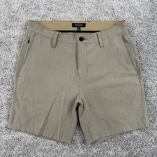 Proof Equator Hybrid Shorts Men’s 31 Beige Performance Stretch Chino Huckberry