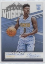 2015-16 Panini Prestige Acetate Rookies Emmanuel Mudiay #4 im0