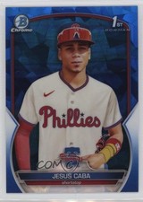 2023 Bowman Chrome Sapphire Edition Prospects Starlyn Caba Jesus #BCP-164 p9p