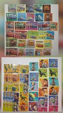 80 Toy Story  Disney Cars Stickers 2.5" Square each Party Favors