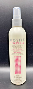 BioSilk for Dogs Silk Therapy Detangling Plus Shine Mist – 8oz