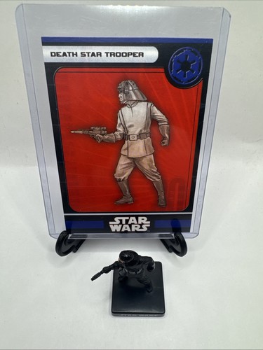 Star Wars Miniatures WOTC Death Star Trooper 27/60 With Card