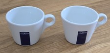 2 x Lavazza - Espresso Cups , VGC + Cafe Bar Quality - NO SAUCERS