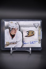 2013-14 Panini Titanium Reserve Autograph Sami Vatanen RC Auto Anaheim Ducks