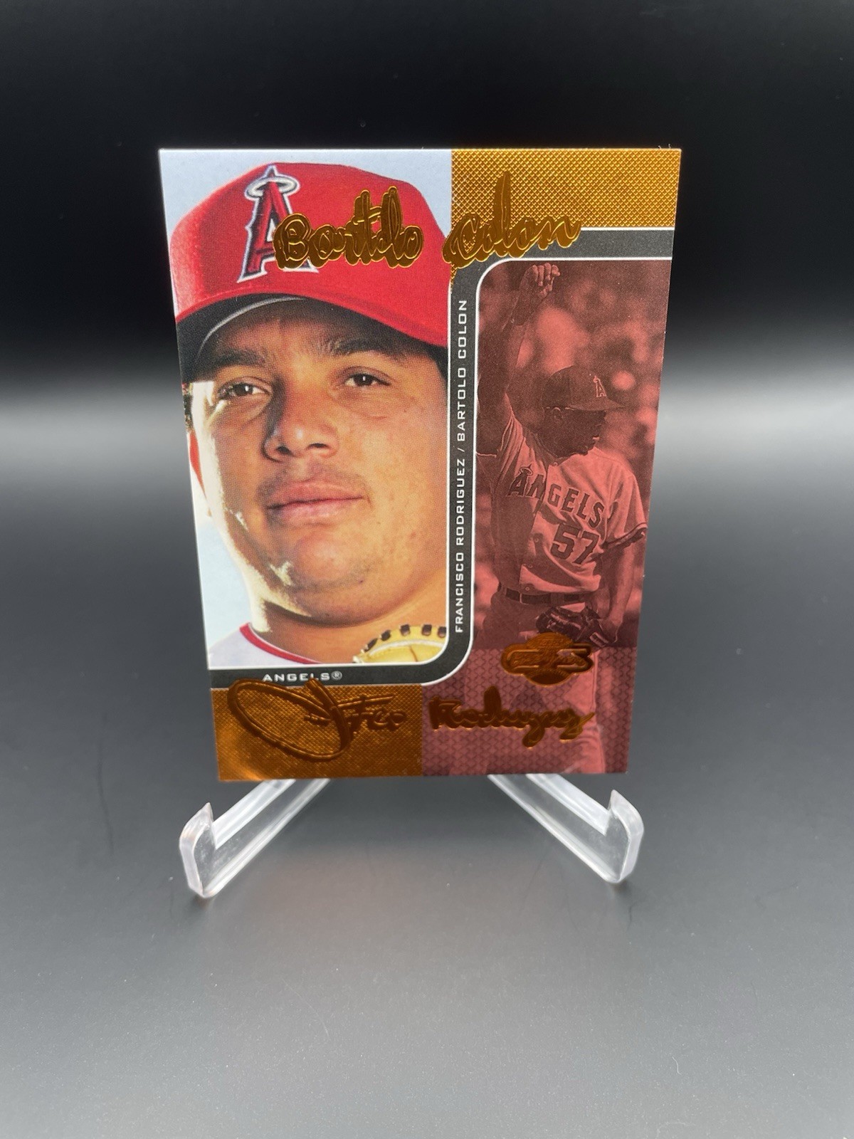 Topps 2006 Co-Signers Bartolo Colon Francisco Rodriguez Angels #DUO-B 96 #/150