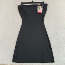 Spanx Slimplicity Strapless Full Slip Black Shapewear Large NWT 10012R