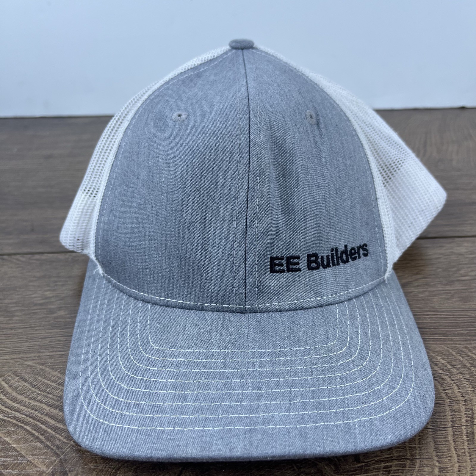 EE Builders Snapback Hat Gray Adjustable Hat Adul… - image 2