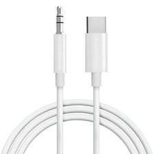 USB C to 3.5mm Audio Aux Jack Cable, Aux Cord for iPhone 17, Type C to 3.5mm Hea